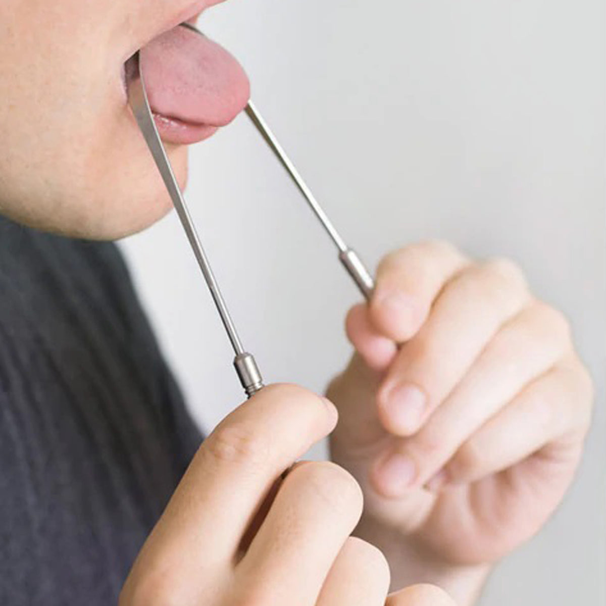 Stainless Steel Tongue Cleaner Scraper
