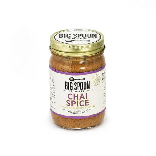Chai Spice Peanut & Almond Butter with Sea Salt - 13oz