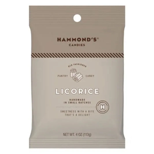 Drop Candy - Licorice, 4oz Bag