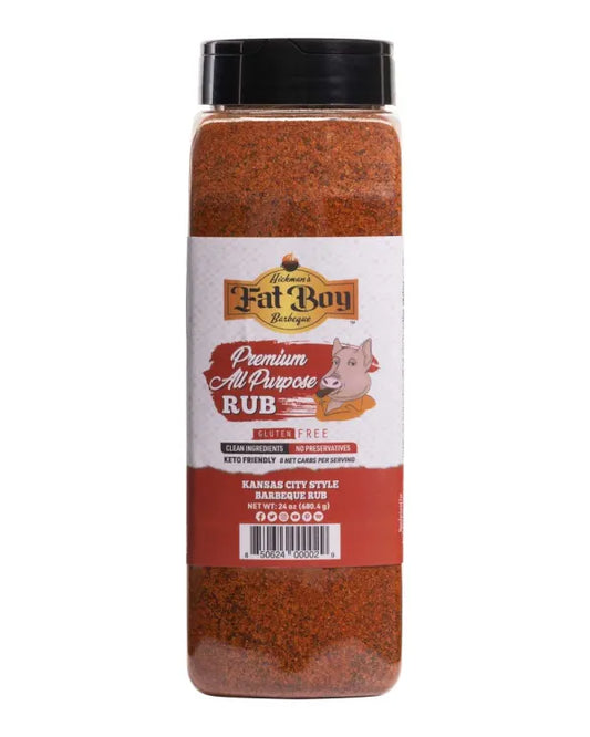 Premium All Purpose Gluten Free Natural BBQ Rub 24 oz